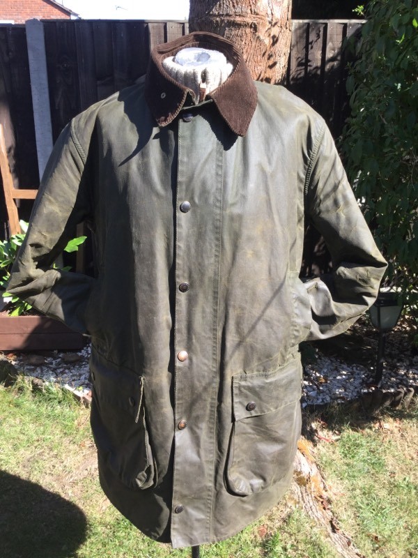 barbour wax jacket waterproof